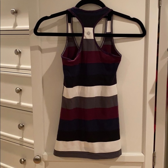 Lululemon striped racerback tank - Picture 2 of 3